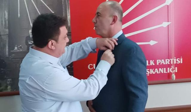 Edirne'de DSP Genel Başkanı'na tepki göstererek istifa etmişti... CHP'ye katıldı