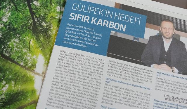 Gülipek Tekstil, Karbon Ayakizi Raporunu yayımlandı