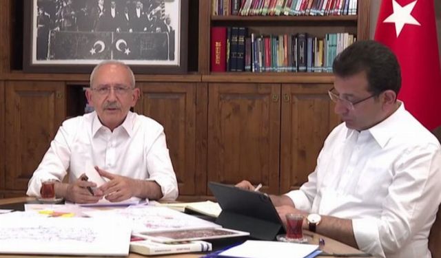 İmamoğlu ve Kılıçdaroğlu Çankaya'da görüştü