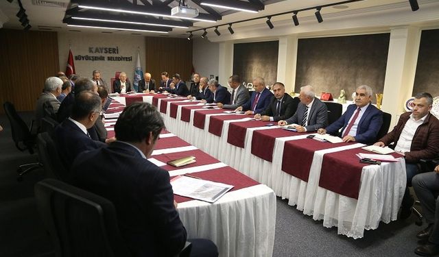 Kayseri Büyükşehir'de Kayserigaz buluşması