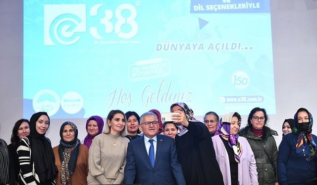 Kayseri Büyükşehir'den kadın kooperatiflerine destek