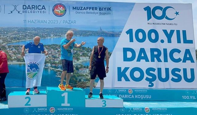 Sakaryalı sporcudan gençlere taş çıkartacak performans