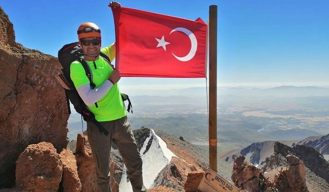 Erciyes Zirve Tırmanışı başarıyla tamamlandı