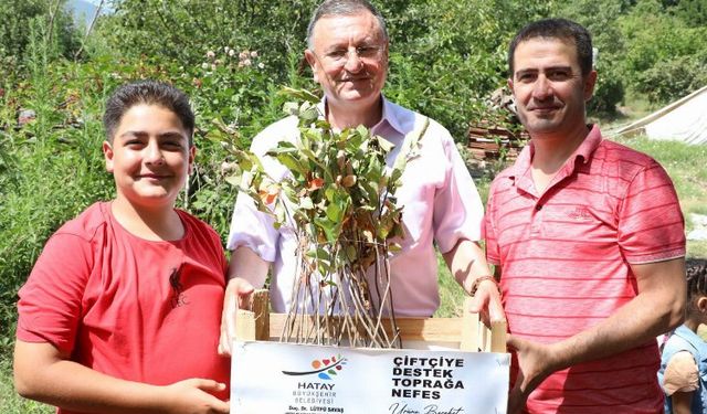 Hatay'da 'çiftçiye destek toprağa nefes'e devam