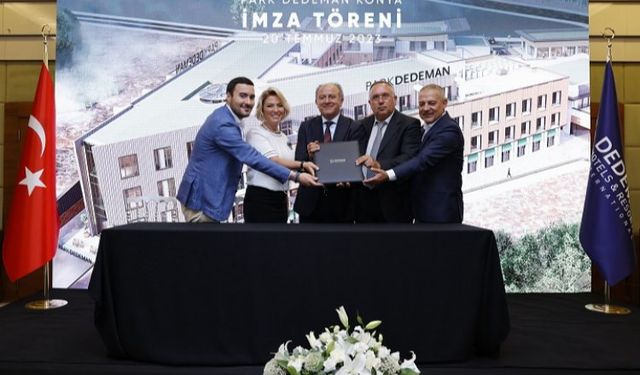 Park Dedeman Konya için imzalar atıldı