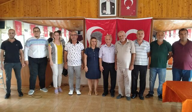 CHP Erzin teşkilatında Vural’a güvenoyu