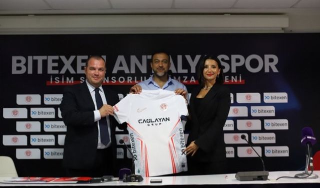 Antalyaspor’a sponsor desteği