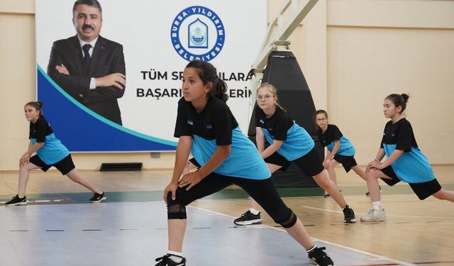 Bursa Yıldırım'da spora yatırım hız kesmiyor