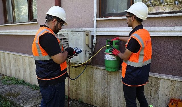 3800 İklimlendirme Cihazına Anlık Bakım ve Onarım