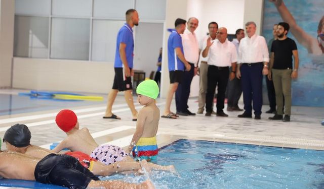 AK Partili Milletvekili Akyürek'ten Karapınar'a 'yarı olimpik' ziyaret