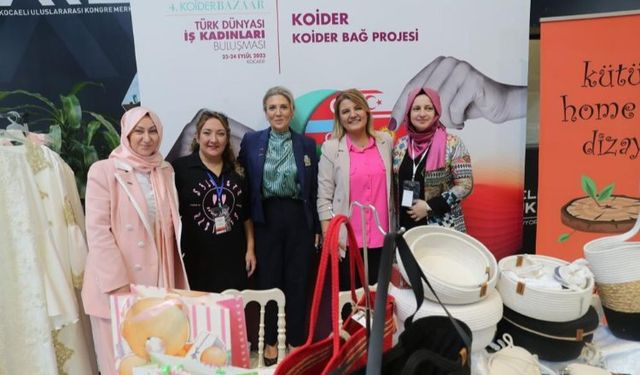 Bağ Projesi katılımcıları KOİDER Bazaar'da