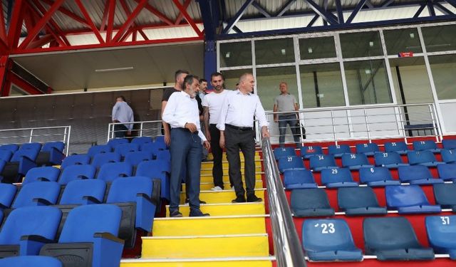 Düzcespor'un ilk maçına ev sahipliği yapacak