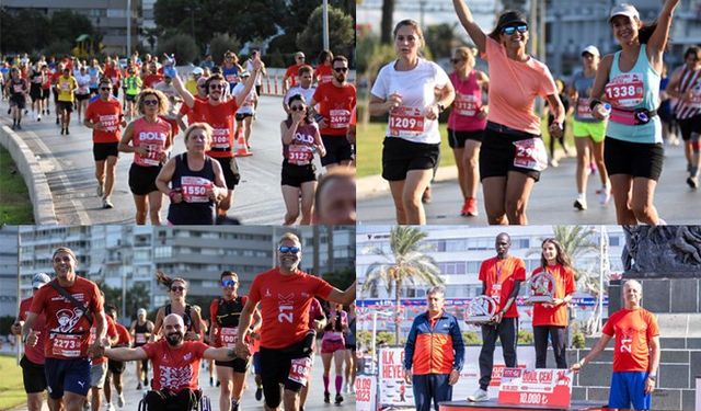 İzmir için koştular, ödülleri kaptılar