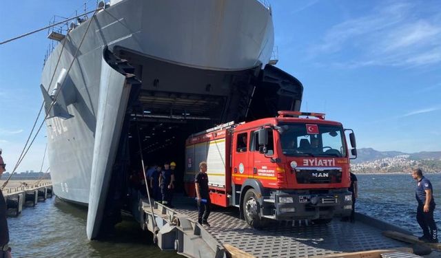 Manisa İtfaiyesi'ne Libya görevi