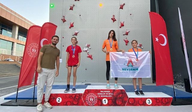 Nevşehirli sporcuların madalya 'Zafer'i