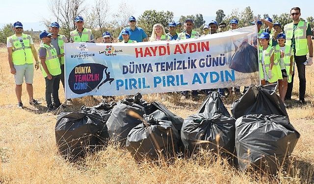 Aydın Büyükşehir Belediyesi'nden Çevre Duyarlılığı Etkinliği