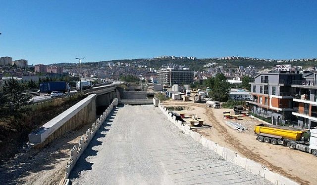 Solaklar Kavşağı'na 155 Adet Fore Kazık