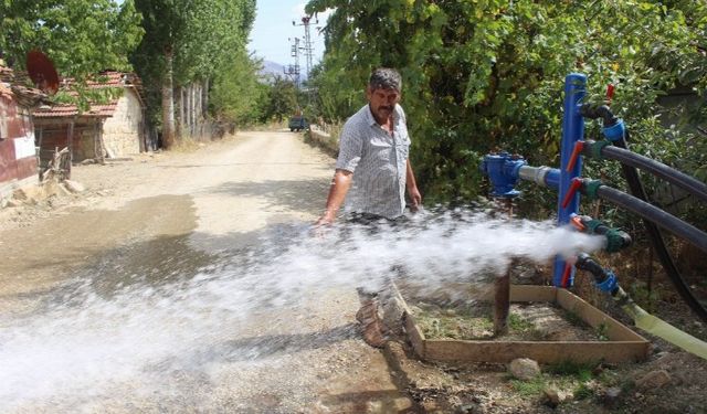 Çiftçinin sulama sırası dönemi bitti