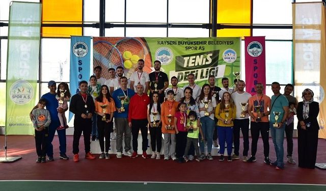 Kayseri'de Tenis Defi Ligi heyecanı