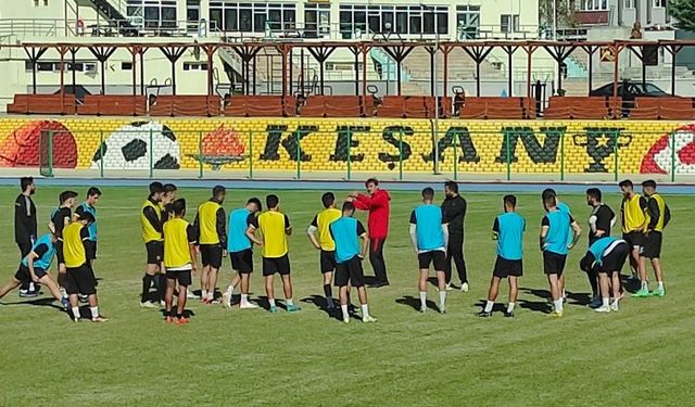 Keşanspor, Babaeskispor'a hazırlanıyor