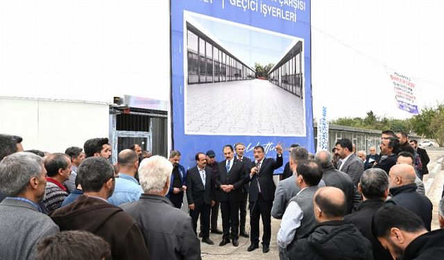 Malatya Bakırcılar Çarşısı'nda 18 iş yeri kurayla sahiplerini buldu