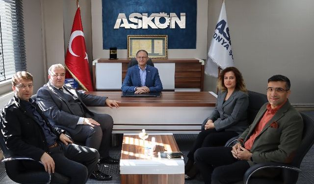 ASKON, İngiltere/Manchester temsilcisini ağırladı