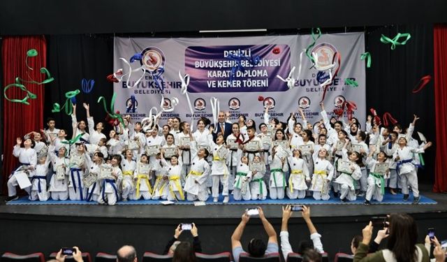 Geleceğin sporcuları Denizli Büyükşehir ile yetişiyor