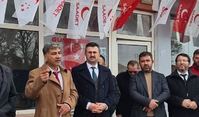 Ali Osman Yıldız Saadet Sarıoğlan'den aday adayı