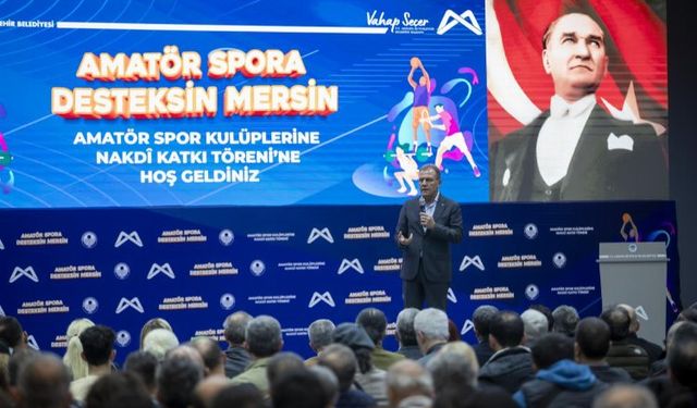 Amatör spor kulüplerine 7,5 milyon lira destek