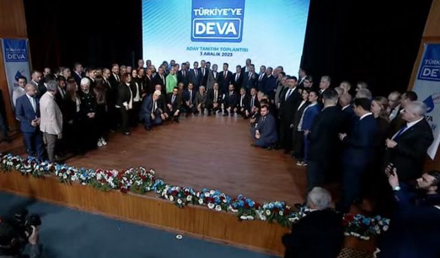 DEVA 51 belediye başkan adayını açıkladı