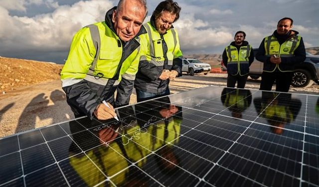 Ege’nin en büyük güneş enerji santrali  olacak