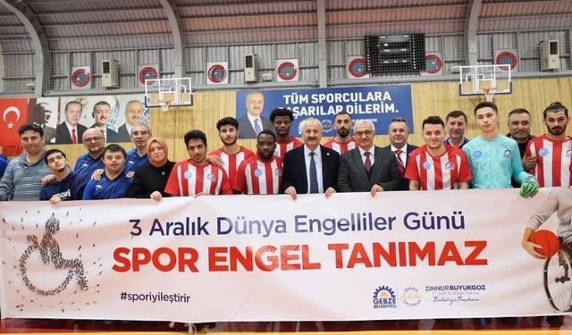 Gebze Ampute FK dostluk maçının da galibi