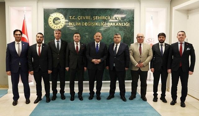 Kayseri OSB'den Bakan Özhaseki'ye ziyaret