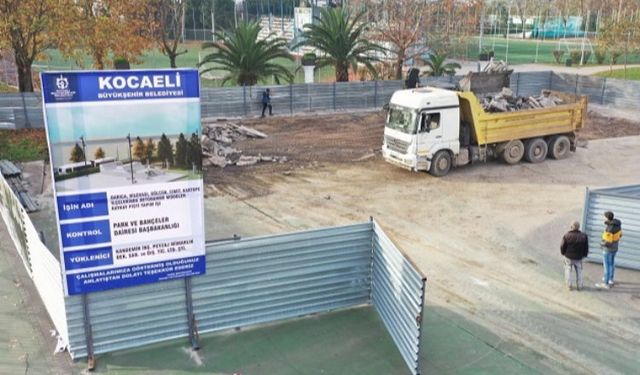 Kocaeli Büyükşehir'den bir skate park da Doğu Kışlaya