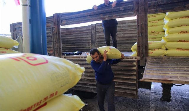 Kocaeli'nin gübre desteğine üreticilerden yoğun ilgi