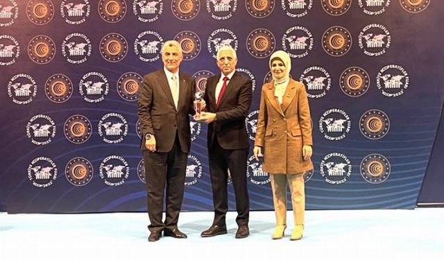 Marmaralı zeytincinin kooperatifine yılın e-ticaret ödülü