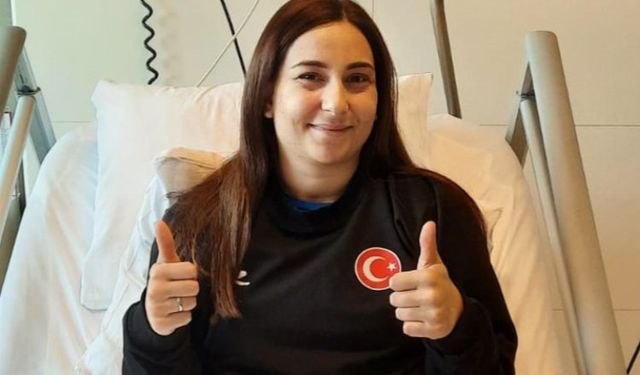 Milli hentbolcu Beyza, ön çapraz bağ ameliyatı oldu