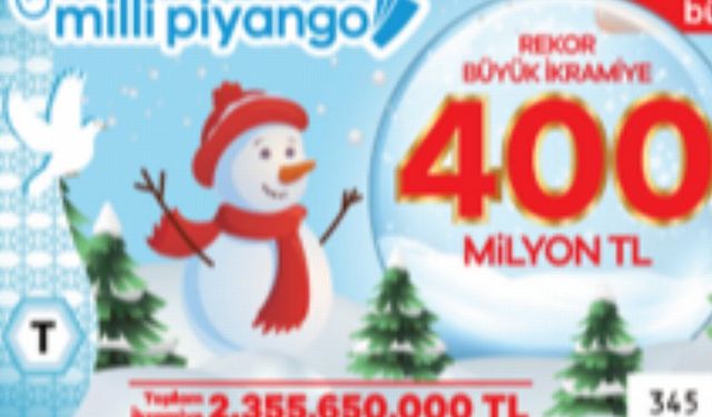 Milli Piyango yılbaşı biletlerine yoğun ilgi