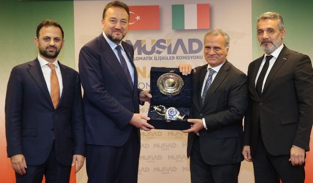 MÜSİAD İtalya ile Bursa'da ticari diplomasi köprüsü kurdu