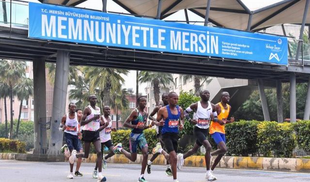 Uluslararası Mersin Maratonu 44. oldu