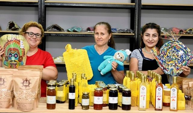 Antalya'da kadın kooperatiflerinden 1,7 milyon TL'lik satış