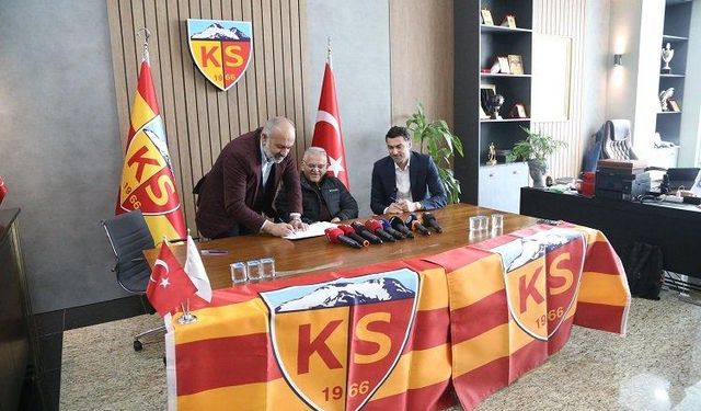 Başkan Büyükkılıç: "Kayserispor bizim bir değerimiz, bir markamız"