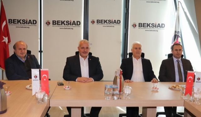 BEKSİAD, Mustafa Bozbey’i ağırladı