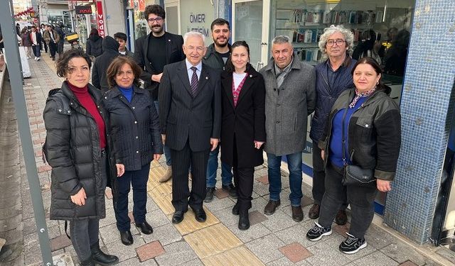 CHP Gemlik esnaf ziyaretlerini sürdürüyor