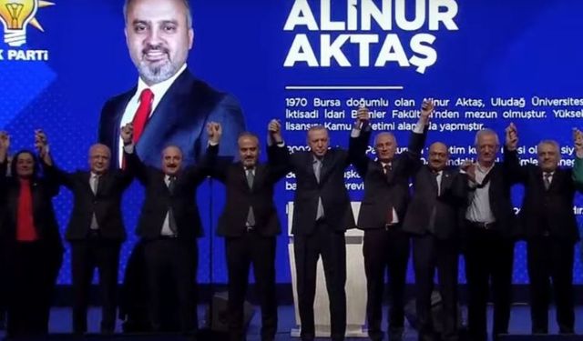 Cumhur İttifakı Bursa'da Alinur Aktaş ile devam