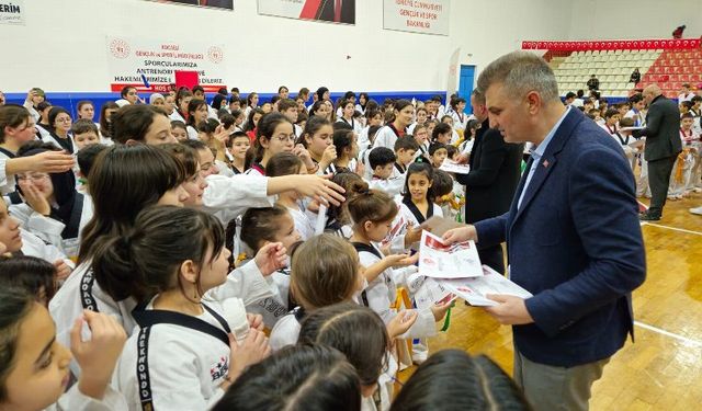 Gölcük'te kuşak terfi heyecanı