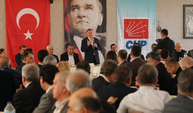 Hatay'da Başkan Savaş CHP'li aday adaylarıyla buluştu