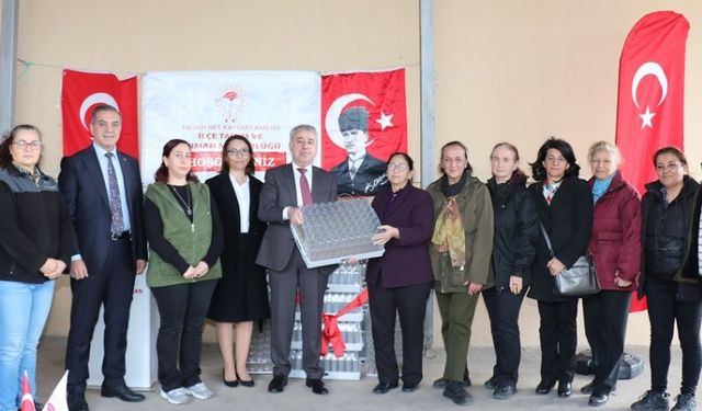 Kadınlar tarımsal üretimde Menderes'te de güçleniyor