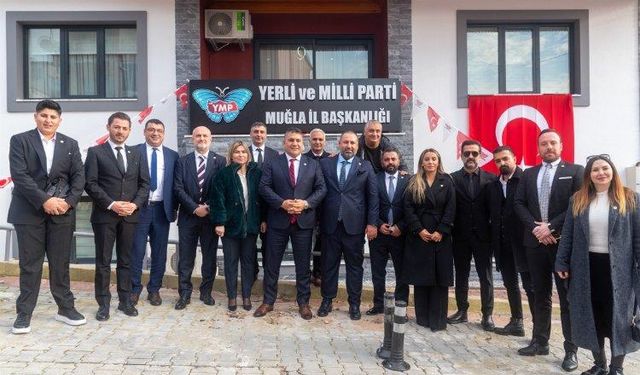 Muğla ve Bodrum'da Yerli ve Milli Parti'den açılış