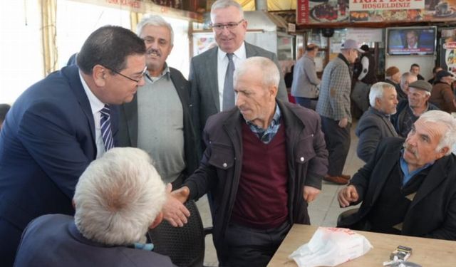 Muğla'da CHP'li aday adayı saha çalışmalarını sürdürüyor